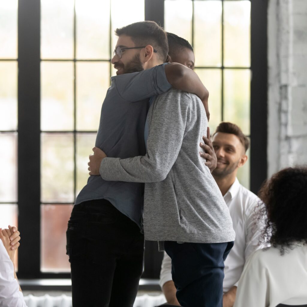 Individual receiving alcohol addiction treatment in California at Inspire Recovery Center