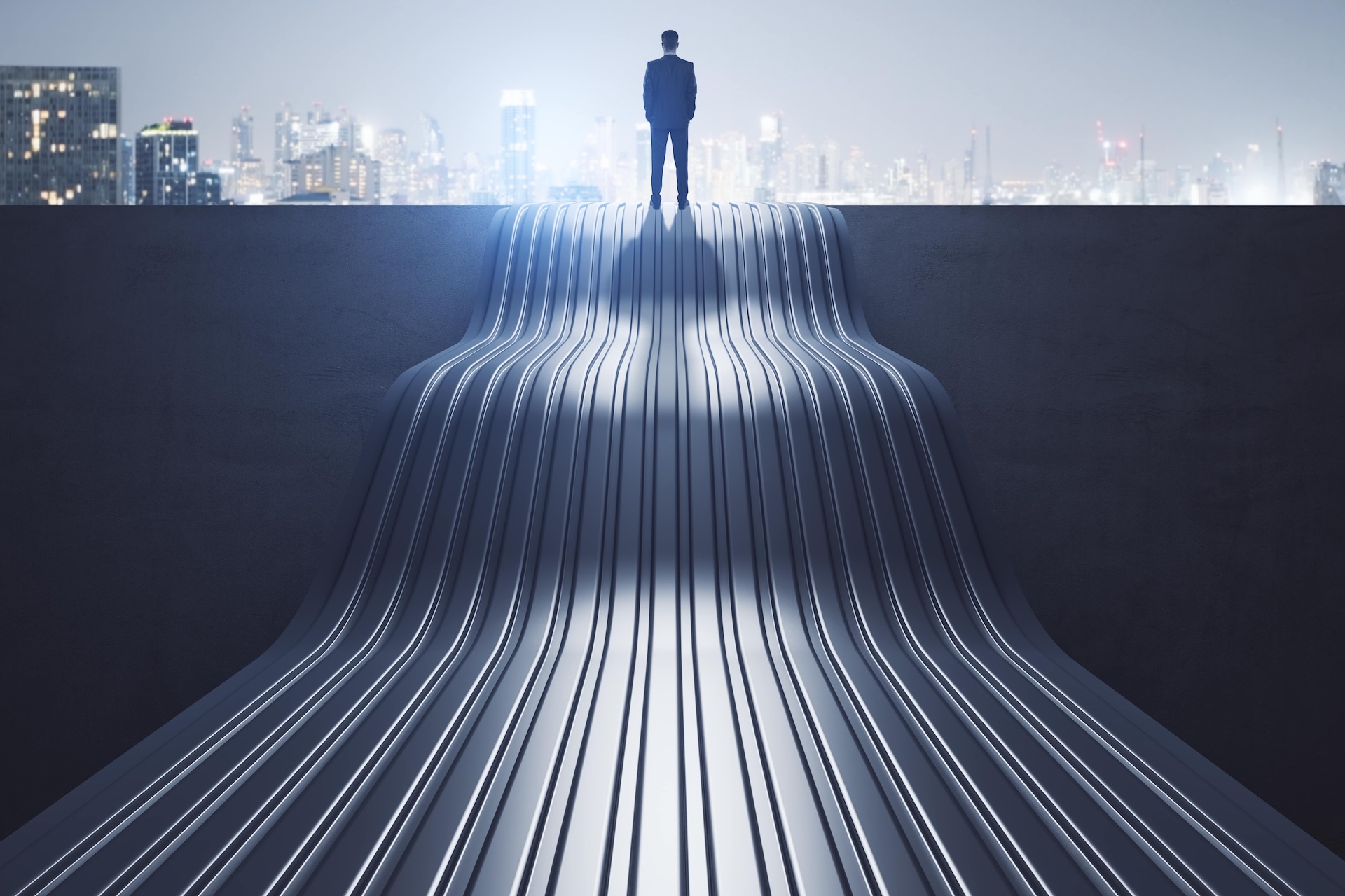 Image representing a clear path forward in career and recovery after an employment gap