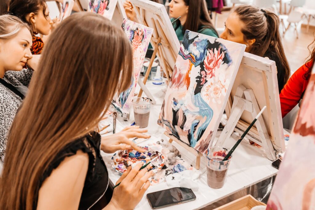 Exploring creative sober hobbies for recovery with a supportive community.